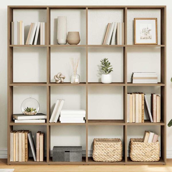 vidaXL Libreria Rovere Artigianale 102x29x143 cm in Legno Multistrato