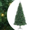 vidaXL Albero di Natale artificiale con 300 LED Verde 300 cm