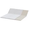 vidaXL Topper per materasso Bianco 140 x 200 x 5.5 cm Tessuto a maglia