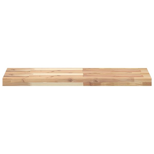 vidaXL Ripiano a Parete 100x30x4 cm Legno Massello Acacia Non Trattato