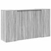 vidaXL Banco Reception Grigio Sonoma 180x50x103,5 cm Legno Multistrato