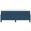 vidaXL Letto a molle con materasso Blu 140 x 190 cm Tessuto