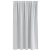 vidaXL Tende Blackout con Anelli 2 pcs Grigio Chiaro 140 x 140 cm