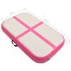 vidaXL Tappetino Ginnastica Gonfiabile con Pompa 60x100x10 cm PVC Rosa