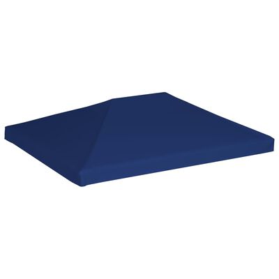vidaXL Copertura Superiore per Gazebo 310 g/m² 4x3 m Blu