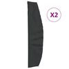 vidaXL Coperture Ombrellone Giardino 2pz 265x50/70/40 cm 420D Oxford