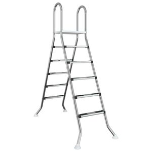 vidaXL Scala per piscina fuori terra 224 x 175 cm 5-Gradino