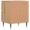 vidaXL Comodino Rovere Artigianale 40x35x50 cm in Legno Multistrato