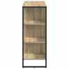 vidaXL Mobile laterale Sonoma 96.5 x 30 x 75 cm Legno multistrato
