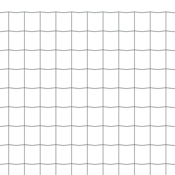 vidaXL Recinzione Euro in Acciaio 10x1,2 m Grigia
