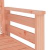 vidaXL Panca da Giardino con Tavolino 2 Posti Legno Massello Douglas