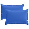 vidaXL Federa 2 pz HOUTEN Blu Reale 50 x 80 cm Poliestere