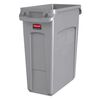 Rubbermaid Contenitore Slim Jim 60 L Grigio
