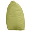 vidaXL Cuscino per Schiena Verde chiaro 45 x 20 x 35 cm Tessuto