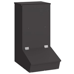 vidaXL Nutriente per Maiali Nero 55 x 38 x 76 cm
