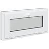 vidaXL Finestra per Soffitta RISOR 80 x 40 cm PVC e Vetro Antracite