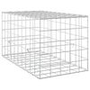 vidaXL Gabione con Filo da 5 mm e Rete da 10x10 cm 50x100x50 cm