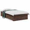 vidaXL Giroletto Cassetti Rovere Marrone 75x190 cm Legno Multistrato