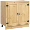vidaXL Armadietto SKI Marrone Miele 80 x 46 x 81,5 cm Pino massello
