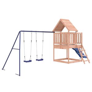 vidaXL Set da Gioco da Esterno in Legno Massello di Douglas