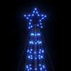 vidaXL Albero di Natale a LED con Punte 1534 LED Blu 500 cm