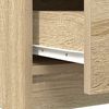 vidaXL Credenza con Cassetti Rovere Sonoma 71x35x84 cm in Truciolato