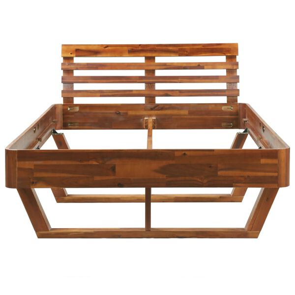 vidaXL Giroletto in Legno Massello di Acacia 120x200 cm