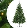 vidaXL Albero di Natale con 300 LED con supporto Verde 180 cm PE