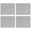 vidaXL Gradini per Scale 4 pz 50 x 40 cm Argento Alluminio