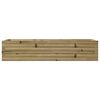 vidaXL Fioriera da Giardino 110x40x23 cm in Legno di Pino Impregnato
