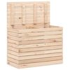 vidaXL Cesto per Bucato 88,5x44x66 cm Legno Massello Pino