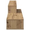 vidaXL SupportoperTVaparete 150x25x28,5cm Legno multistrato