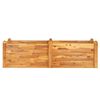 vidaXL Fioriera Rialzata da Giardino 160x60x44cm Legno Massello Acacia