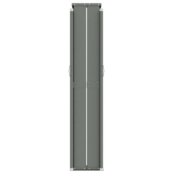 vidaXL Tenda da Sole Laterale Retrattile Rossa 220x1200 cm