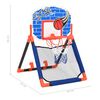 vidaXL Set da Basket per Bambini Multifunzione da Pavimento e Parete
