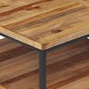 vidaXL Tavolino da Salotto 90x50x39cm Massello Teak di Recupero