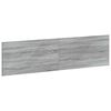 vidaXL Testiera da Muro HAARLEM Sonoma grigio Legno ingegnerizzato