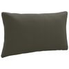 vidaXL Cuscino per Schiena a 1 Pezzo PUTTEN 100% Poliestere Antracite