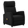 vidaXL Poltrona Massaggiante Elettrica Nera in Similpelle