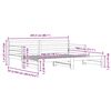 vidaXL Divano Letto con Letto Estraibile 90x200cm Legno Massello Pino