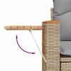 vidaXL Set Divano da Giardino 18 pcs Beige e Grigio Chiaro polyrattan