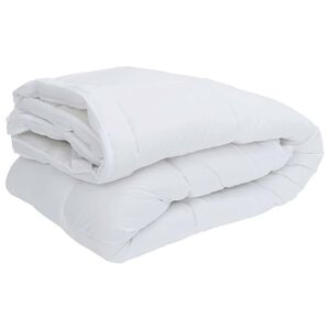 vidaXL Coprimaterasso Bianco 160x200 cm