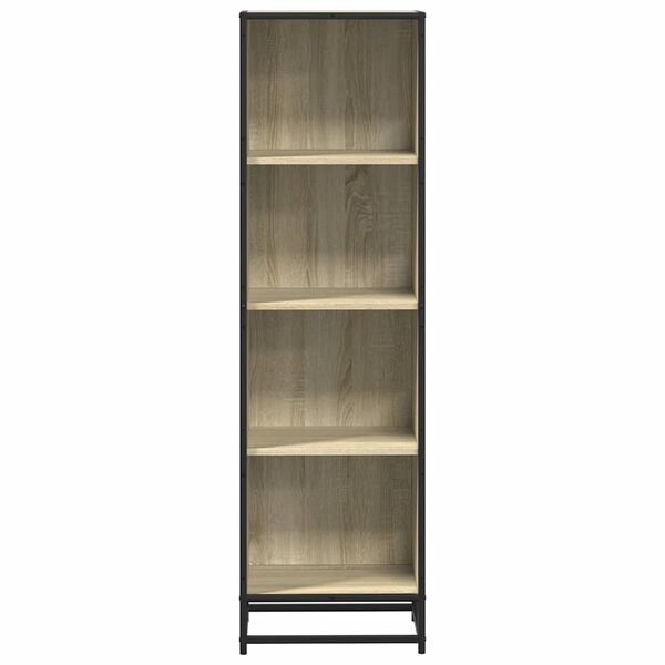 vidaXL Libreria Rovere Sonoma 40x35x139 cm in Legno Multistrato