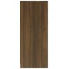 vidaXL Armadietto Bagno Rovere Marrone 60x33x80 cm Legno tecnico