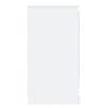 vidaXL Credenze 2 pz Bianche 37,5x35,5x67,5 cm in Legno Multistrato