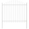 vidaXL Recinzione per Giardino 7 pcs Bianco 170 x 165 cm