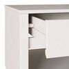 vidaXL Tavolino da salotto con cassetto Drammen Bianco 99 x 55 x 45 cm