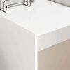 vidaXL Scrivania Bianco 109 x 50 x 78 cm Legno multistrato