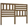 vidaXL Testiera per Letto ambra 141x4x100 cm in Legno Massello di Pino