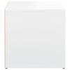 vidaXL Cassetto Contenitore Bianco 40,5x40x40 cm in Legno Multistrato